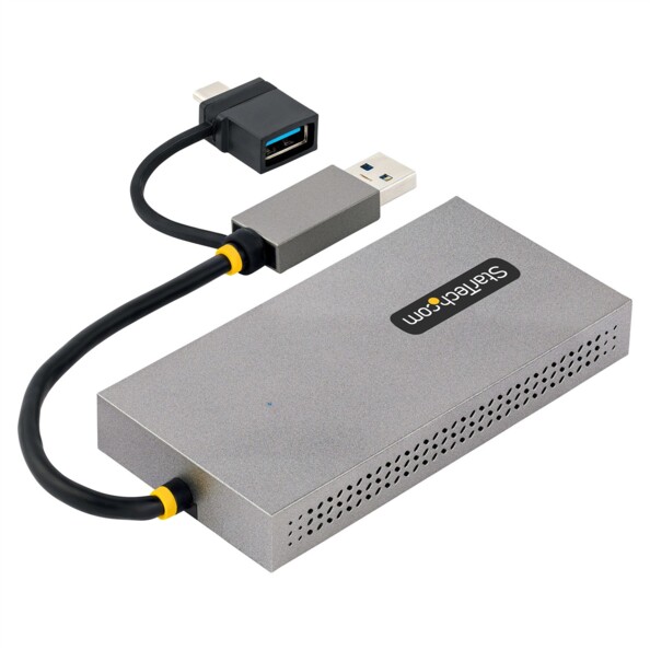 Adaptateur USB-A/USB-C vers double HDMI
