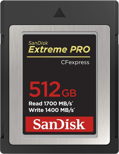 Carte mémoire Extreme PRO CFexpress Type B 512 Go