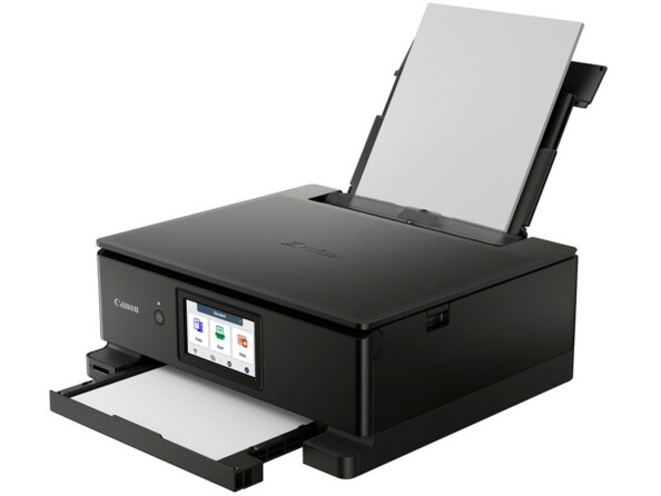 Chargement du papier A4 ordinaire blanc dans la cassette du bas et le chargeur automatique du dessus