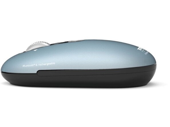 Côté gauche de la souris Pure Mac Port Designs beige arrondie et compacte