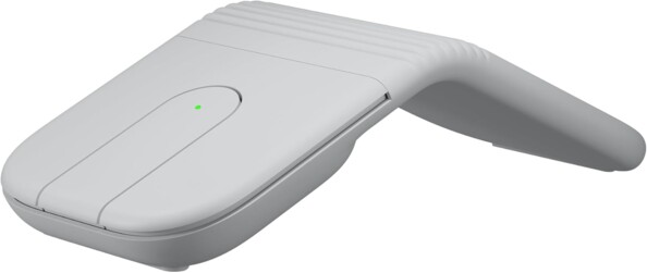 Souris sans fil pliable Mobi Fold bluetooth 4000 dpi Blanc cassé