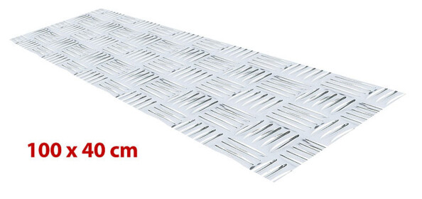 3 autocollants décoratifs ''Effet métal'' 40 X 100 cm