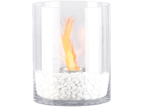 Cheminée au bioéthanol Carlo Milano modèle "Kasra".