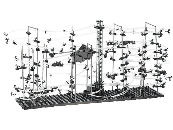 Circuit à bille ''Montagnes Russes'' - 682 pièces