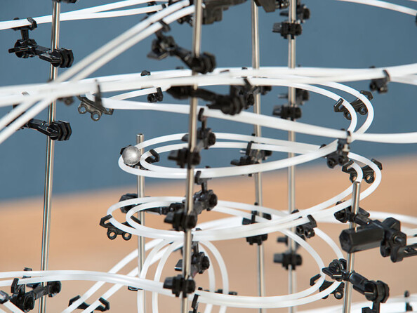 Circuit à bille ''Montagnes Russes'' - 682 pièces