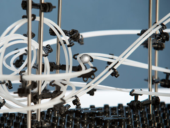 Circuit à bille ''Montagnes Russes'' - 682 pièces