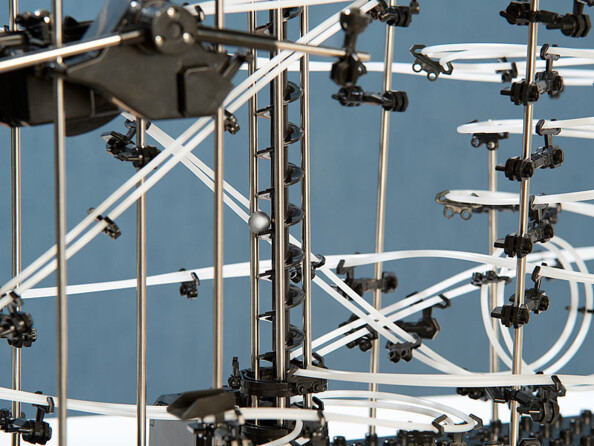 Circuit à bille ''Montagnes Russes'' - 682 pièces