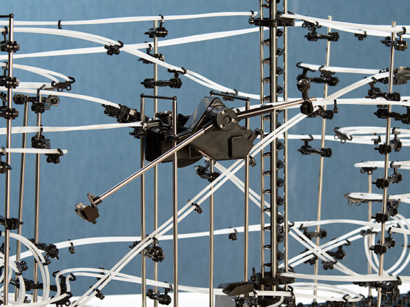 Circuit à bille ''Montagnes Russes'' - 682 pièces