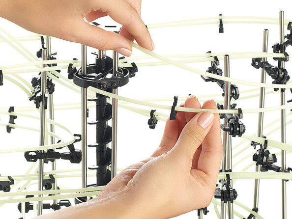 Vue du crcuit en cours de montage ideal pour des jeunes et adultes de 15 ans et plus