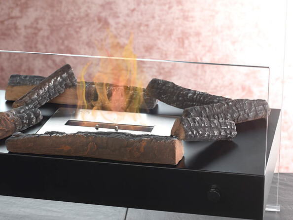 Décorations en céramique pour cheminée au bioéthanol