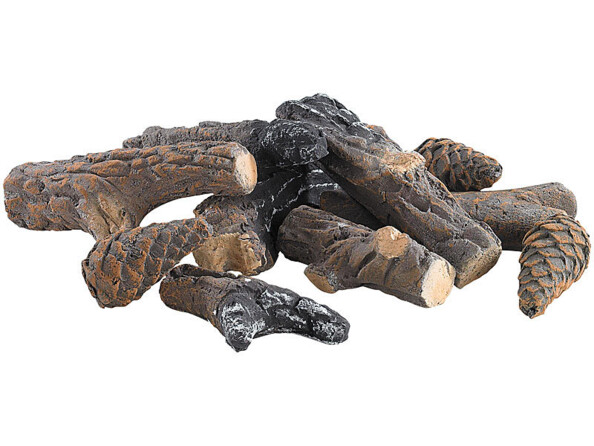 Décorations en céramique pour cheminée au bioéthanol