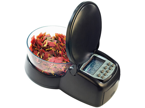 Distributeur automatique de nourriture pour aquarium