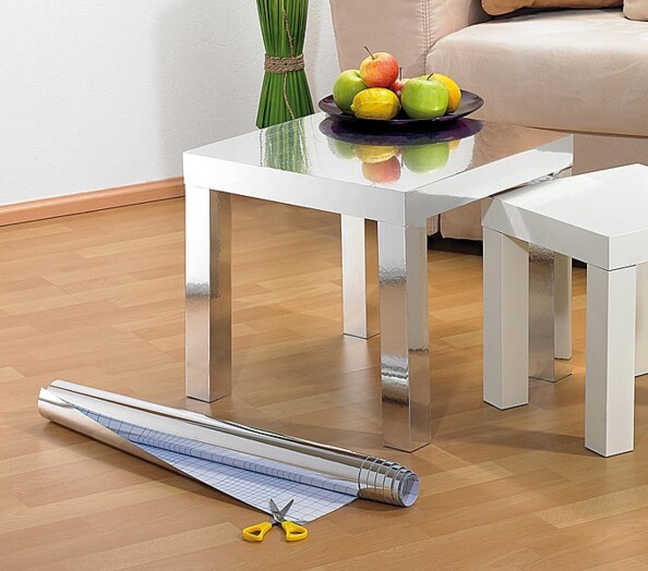 5 films de décoration effet chromé