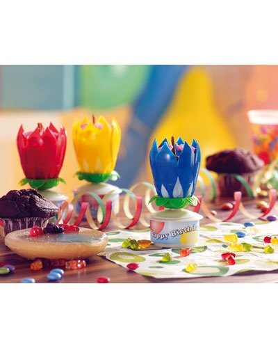 Set de 3 Bougies D’Anniversaire Spectaculaires