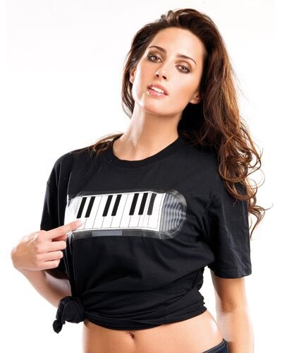 T-Shirt piano - taille XL