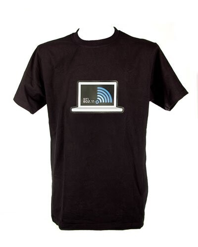 T-Shirt signal wifi - taille L