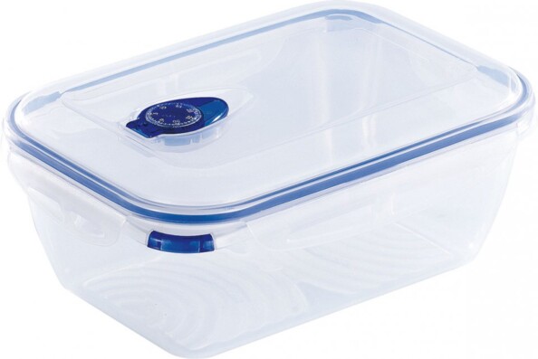 3 boîtes de conservation avec fonction mise sous vide - Rectangles