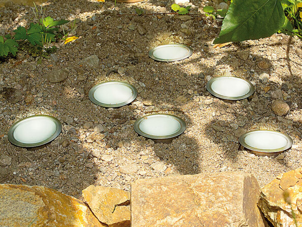 6 Balises lumineuses encastrables ''Big Easy''