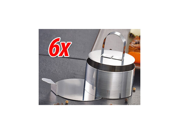 6 Cercles de présentation avec accessoires Rosenstein & Söhne