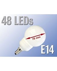 Ampoule 48 Led E14 Blanc Chaud