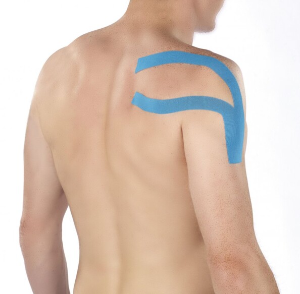 Bande de kinésiologie pour sport (5 m) - Rouge