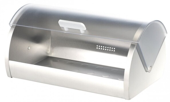 Boîte à pain avec couvercle coulissant