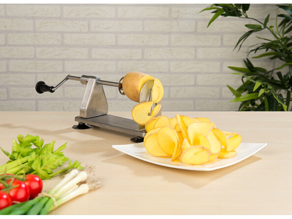 Coupe-légumes pour faire des spirales ou des tranches