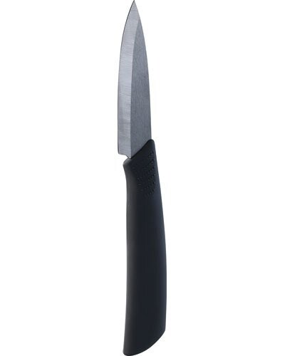 Couteau éplucheur en céramique zircone noire - 8 cm
