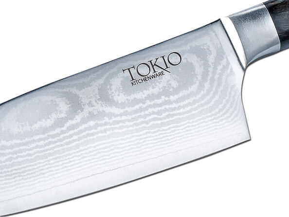 Ensemble complet de 6 couteaux en acier Damas 67 couches