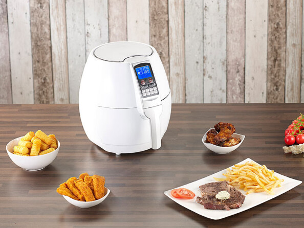 Friteuse à air chaud 1500 W ''HF-318.p'' avec 8 programmes