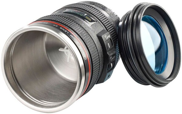 Gobelet téléobjectif 400 ml avec mélangeur