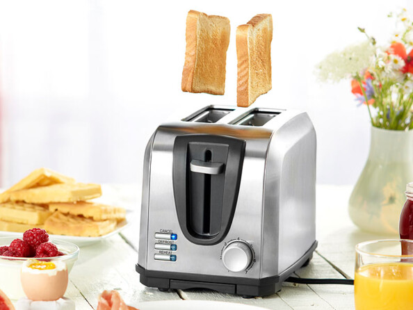 Grille-pain 2 tranches mis en situation