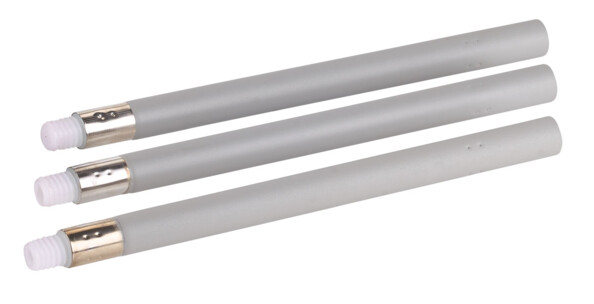 lampe solaire LEDvue sur les élements du pied