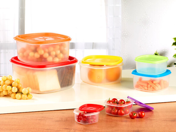 Lot de 7 boîtes de conservation