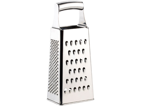 Râpe en acier inoxydable à 4 faces