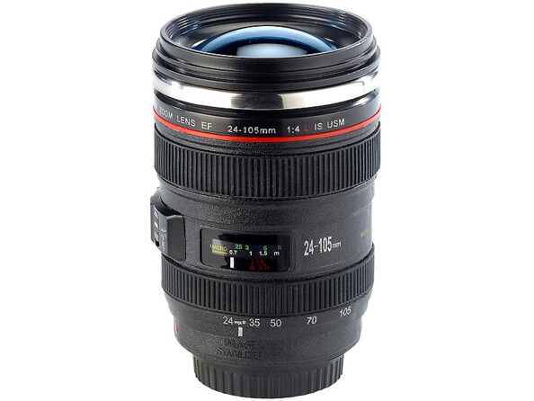 MUG téléobjectif en acier inoxydable pour un goût inaltéré