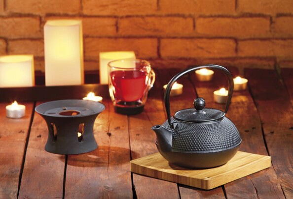 Théière asiatique en fonte 0,9 litre