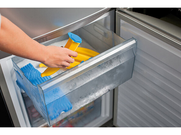 4 moules à glace en forme de banane