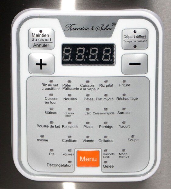 Autocuiseur programmable multifonction