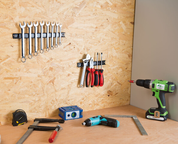 Barre murale magnétique professionnelle - 20 cm