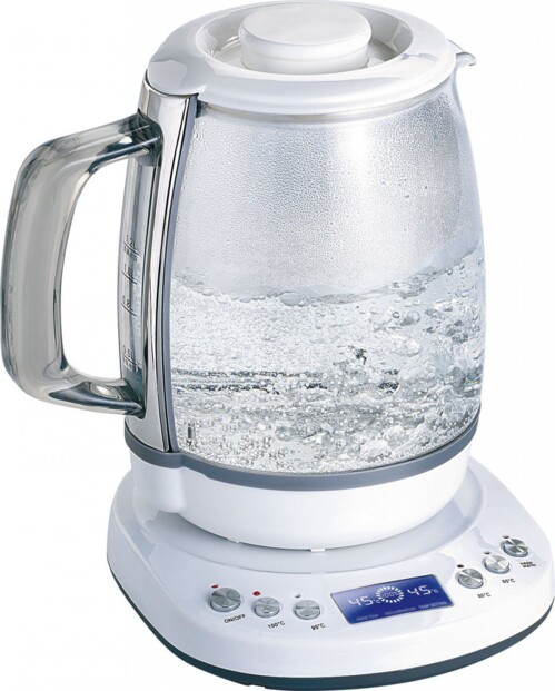 Bouilloire avec thermostat - Version verre 1,2 L