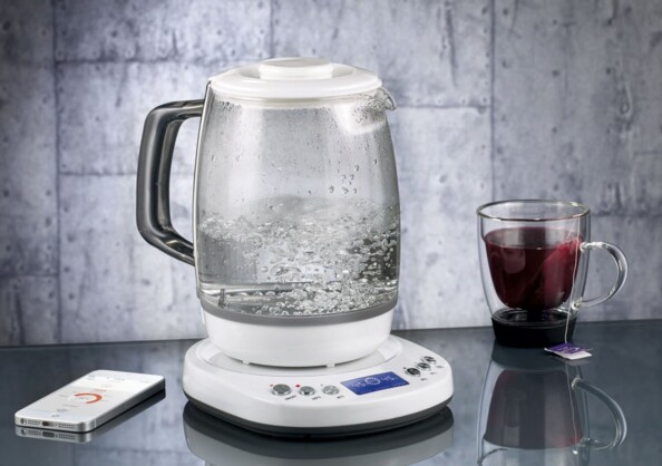 Bouilloire avec thermostat - Version verre 1,2 L