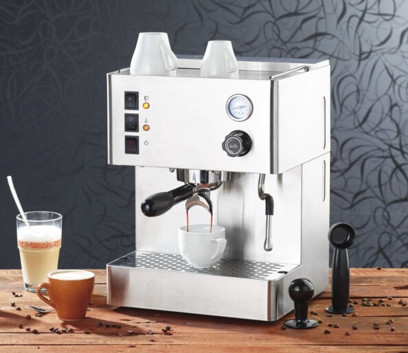 Cafetière à expresso avec manomètre ''ES-1500.mm''