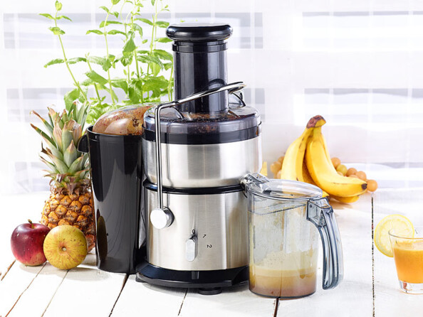 Centrifugeuse professionnelle avec mixeur et hachoir