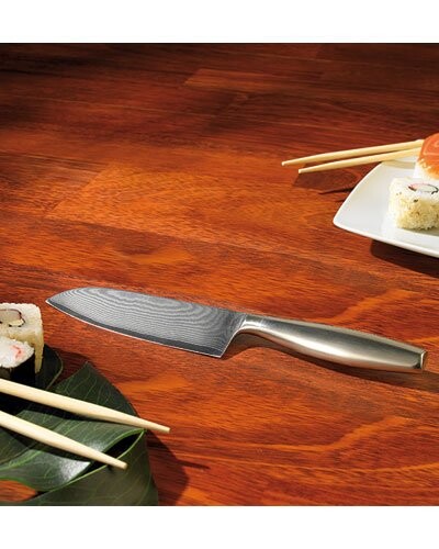 Couteau Damas - Santoku