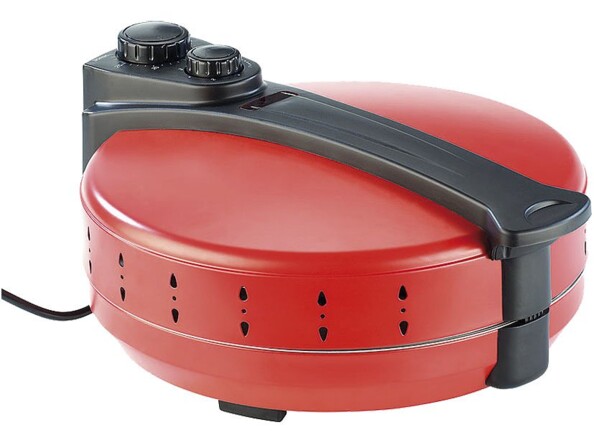 Cuiseur à pizza avec minuteur et pierre de cuisson