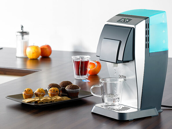 Fontaine à eau chaude qui chauffe l'eau à 95° en 5 secondes