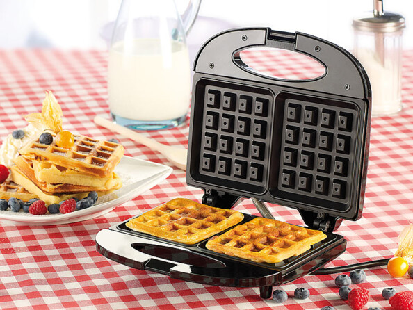 Gaufrier pour 2 gaufres belges