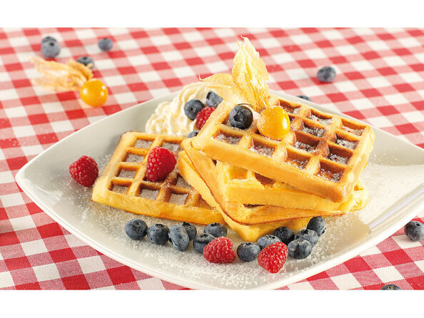 Gaufrier pour 2 gaufres belges