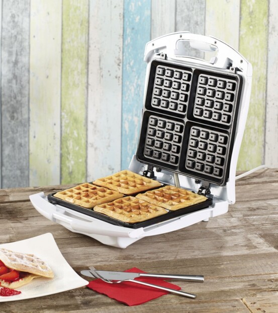 Gaufrier pour 4 gaufres belges